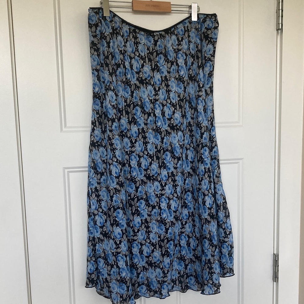 Vintage Maxi Floral Skirt